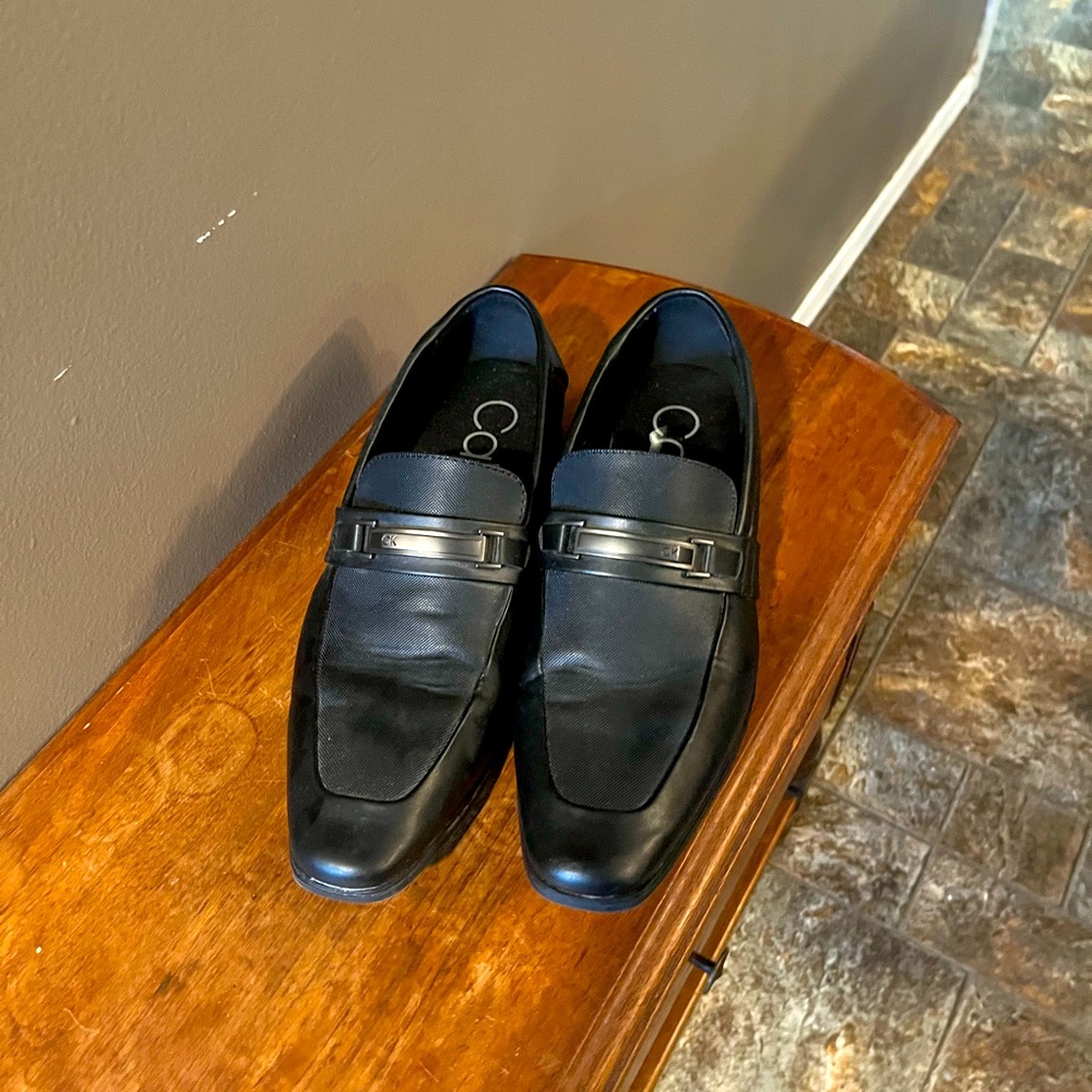 Calvin Klein slip on dress shoes